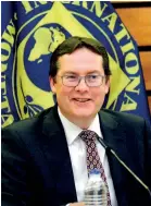  ?? ?? IMF Senior Mission Chief for Sri Lanka, Peter Breuer. Pic by Indika Handuwala