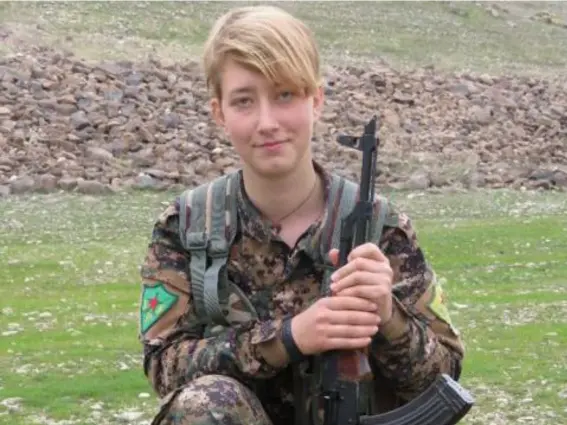  ?? (PA) ?? Anna Campbell died during Turkish air strikes in Syria