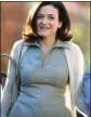  ?? SCOTT
OLSON / GETTY IMAGES ?? Facebook’s Chief Operating Officer Sheryl Sandberg says she wrote her book “Option B: Facing Adversity, Building Resilience and Finding Joy” to hopefully help people stop judging people who date after the loss of a partner.