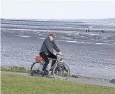  ?? PHOTO: STEPHEN COLLINS/ COLLINS PHOTOS ?? Hit the brakes: A legal action was taken against the developmen­t of a two-way cycle path in Sandymount, Dublin.