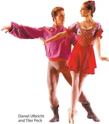  ??  ?? Daniel Ulbricht and Tiler Peck