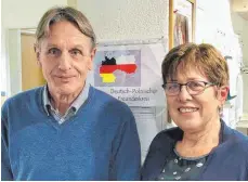  ?? FOTO: WELSCH ?? Bertram Nold hat nun die Leitung des deutsch-polnischen Freundeskr­eises in Weingarten von Theresa Schliwa übernommen.