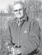  ?? COURTESY OF TIM EISELE ?? Gary Eldred of Boscobel will be inducted in the Wisconsin Conservati­on Hall of Fame in April.