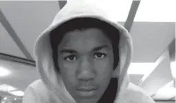  ?? AP ?? Trayvon Martin murió a los 17 años en un tiroteo en Sandford, Florida.