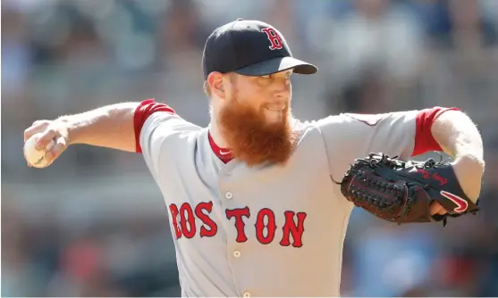  ?? AP ?? Closer Craig Kimbrel, who has a 1.91 ERA and 333 saves in his career, will help a Cubs bullpen that entered Wednesday tied for third-worst in the majors with 11 blown saves.