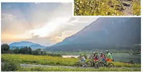  ??  ?? 950 Kilometer MTB- und Radwege sowie Single Trails: Willkommen in der größten Bikeregion südlich der Alpen!