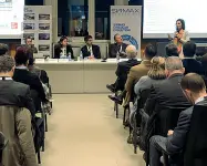  ??  ?? L’iniziativa
Il convegno sulle risorse umane ospitate nella sede della Sirmax di Cittadella