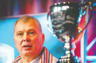  ?? AL CHAREST ?? Commission­er Randy Ambrosie says shutting players out of the ambitious CFL 2.0 initiative was simply a matter of constraini­ng costs rather than an attempt to shut them out of the process.