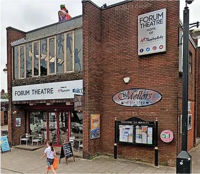  ?? Google Maps ?? ●●The Forum Theatre in Romiley has been closed since September