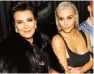  ??  ?? Kris Jenner and Kim Kardashian