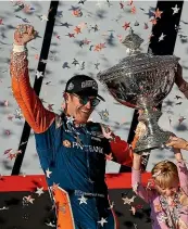  ??  ?? Scott Dixon, who has won the IndyCar championsh­ip five times, will race at Bathurst.