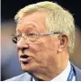  ??  ?? RESPECT Sir Alex will speak at today’s ceremony
