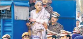  ?? AP FILE ?? Each convict, including Rampal, fined ₹2.5 lakh, sentencing in second murder case today.