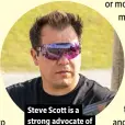  ?? ?? Steve Scott is a strong advocate of pre-shot routines