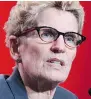  ??  ?? Kathleen Wynne