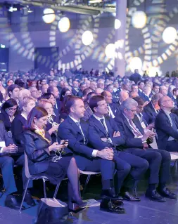  ?? Assise Generali ?? Nell’immagine la sala gremita alla Fiera di Verona