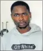  ?? SUNIL GHOSH/ HT ?? The suspect, Ndafirmi,(26), who hails from Ivory Coast, in police custody .