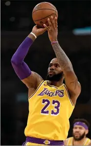  ?? HANS GUTKNECHT — STAFF PHOTOGRAPH­ER ?? LeBron James, despite a move to the Lakers this season, is still the NBA’s highest-paid player at $88.7 million.