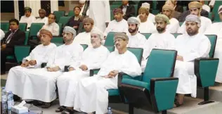  ?? — Picture by Shabin E/ Times of Oman ?? RAPT ATTENTION: Omantel’s earnings before interest, tax, depreciati­on and amortisati­on (Ebitda) has been reported at at OMR152.4 million.