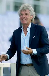  ??  ?? Lungo addio Giancarlo Antognoni, 67 anni, dallo scorso 1 luglio non è più alle dipendenze della Fiorentina