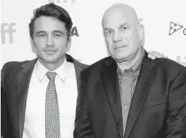  ?? PHILLIP FARAONE/GETTY ?? James Franco and executive producer David Simon attend “The Deuce” and “The Legend Of The Demon Cat” premieres during the 2017 Toronto Internatio­nal Film Festival at TIFF Bell Lightbox in September in Toronto, Canada.