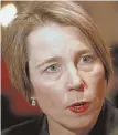  ??  ?? MAURA HEALEY