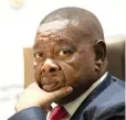  ??  ?? NOT SATISFIED: Blade Nzimande.