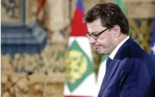  ?? Ansa ?? Giancarlo Giorgetti Sottosegre­tario alla Presidenza del Consiglio