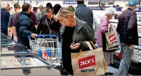  ??  ?? NEWCOMER: Tesco has launched Jack’s but Aldi and Lidl are growing faster