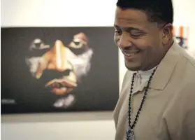  ??  ?? Charles Stewart, a.k.a. Chali 2Na: “I’m trying to give what I would like to get in concert.”