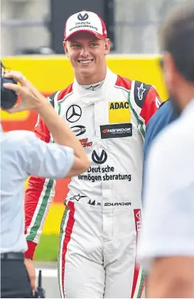  ?? AFP ?? mick schumacher, el hijo de michael, tampoco da pistas