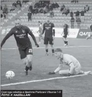  ?? ?? Çast nga ndeshja e djeshme Partizani-vllaznia 1-0 FOTO: F. HAZISLLARI