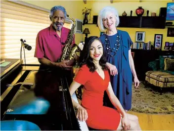  ?? NELVIN C. CEPEDA U-T ?? Charles Mcpherson’s latest album was inspired by his daughter, Camille, a featured soloist with the San Diego Ballet. One of the songs was co-written by his wife and Camille’s mother, Lynn Sundfor Mcpherson.