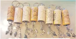  ?? Picture: VALIJEANSC­REATIONS.SIMPLESITE.COM ?? Key chains.