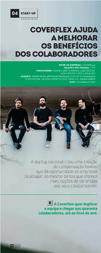 / A Coverflex é uma startup portuguesa que criou uma solução de ...