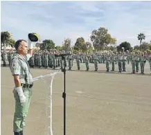  ?? ?? ACTO DE LA INMACULADA EN VIATOR Diferentes momentos de la parada militar realizada por todas las unidades de la Brigada de la Legión con base en Almería con motivo de la Patrona del Arma de Infantería, del Estado Mayor, del Cuerpo Jurídico Militar y de los capellanes castrenses.