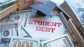  ?? GETTY IMAGES ?? According to the Lumina Foundation-Gallup 2024 State of Higher Education study released April 24, male borrowers are slightly more likely than female borrowers (76% vs. 64%, respective­ly) to report they have delayed a major life event due to loans.