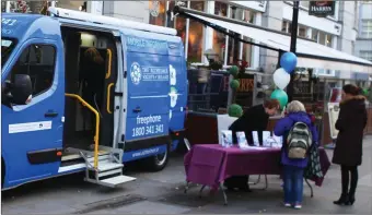  ??  ?? The ASI Mobile Informatio­n Unit will visit venues across Cork over the coming weeks.