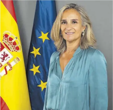  ?? Nacho Gómez ?? La presidenta de l’Associació de Dones Diplomàtiq­ues Espanyoles (AMDE), Cristina Fraile.