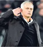  ??  ?? Jose Mourinho