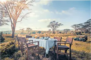  ?? ?? iDining out: enjoy a bush breakfast at Lengishu House