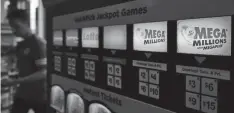  ?? NAM Y. HUH/AP ?? No one has matched all six numbers in the Mega Millions drawings since April.