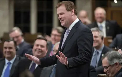  ?? ADRIAN WYLD/THE CANADIAN PRESS ?? Why did John Baird have to get out of Dodge so fast that he didn’t tell his “friend and mentor” Stephen Harper till after the news leaked, asks Tim Harper.