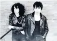  ??  ?? Spirit of 1977: Julie Burchill and Tony Parsons wrote for the NME in the punk era