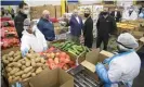  ?? Photograph: Andrew Harnik/AP ?? Hogan and the White House adviser Ivanka Trump tour Coastal Sunbelt Produce in Laurel, Maryland, in May.