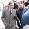  ?? - Reuters ?? SUSPENDED: Christophe­r Alexander Nix, CEO of Cambridge Analytica arrives at the offices of Cambridge Analytica in central London, Britain, March 20, 2018.