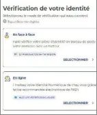  ?? ?? Validez votre identité en ligne pour éviter de vous rendre dans un bureau de poste.