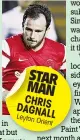  ??  ?? STAR MAN CHRIS DAGNA
LL Leyton
Orient