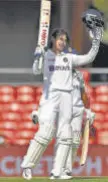  ?? GETTY IMAGES ?? Smriti Mandhana scored 127 off 216 balls.