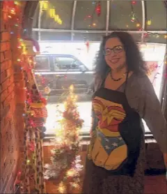  ?? Provided photo ?? Cheryl Bergendorf­f, owner of La Conca D'oro, is shown in the Catskill restaurant, which recently won a grant from The Barstool Fund. The fund has received about $17 million in donations in less than two weeks to support small businesses during the pandemic.